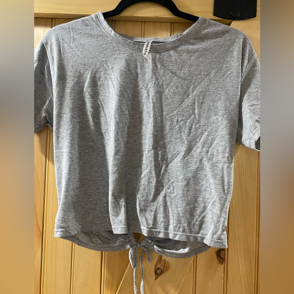 Fabletics Heather Gray Tee